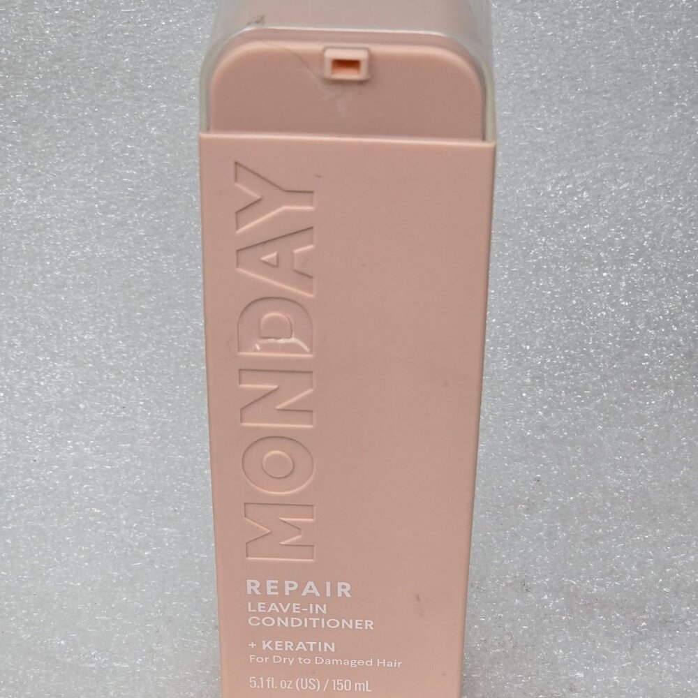 Monday Repair Leave-In Conditioner With Keratin 5.1 Oz For Dry To Damaged Hair